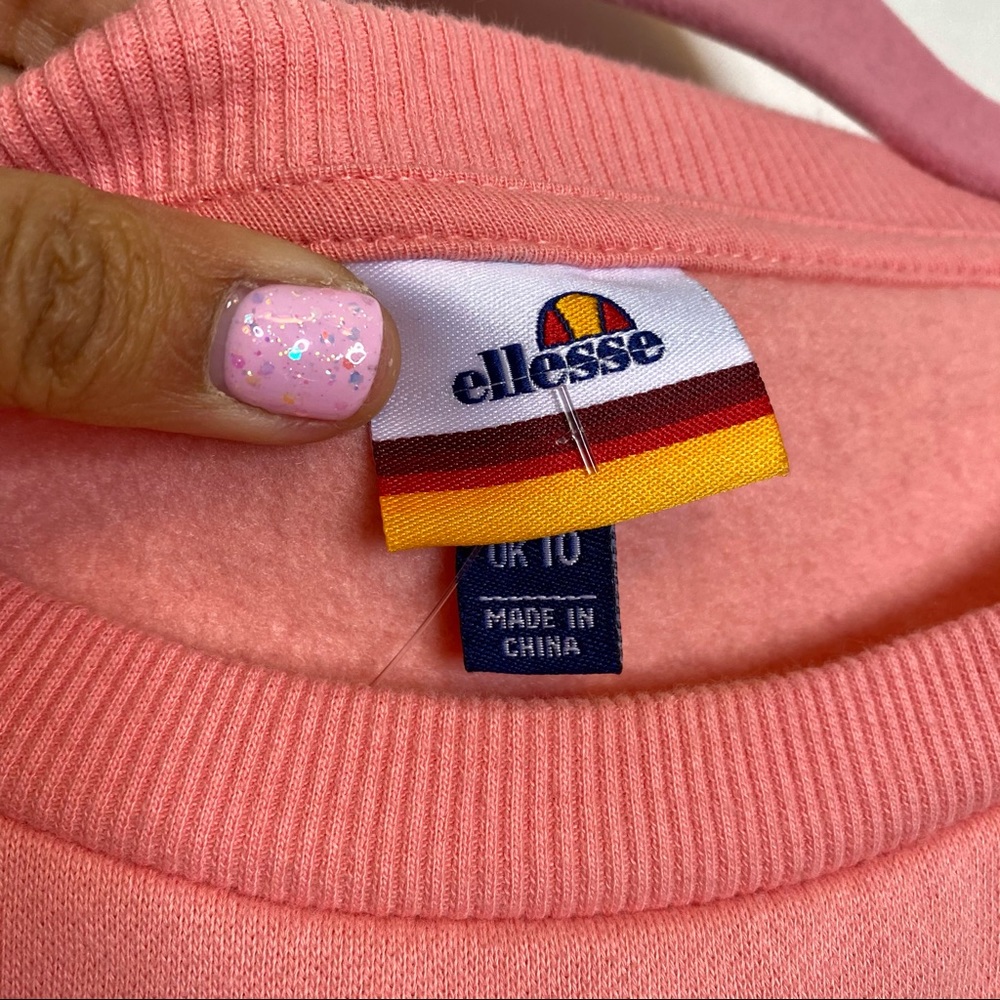 ELLESSE coral sweatshirt 🧡 - Picture 4 of 12